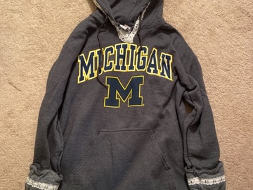 Selling A Singular Item: Michigan Lace Sweatshirt