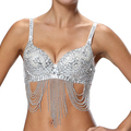 Buy Now: Closeout Sexy Sequin Bra Top Cabaret Party Club Wear