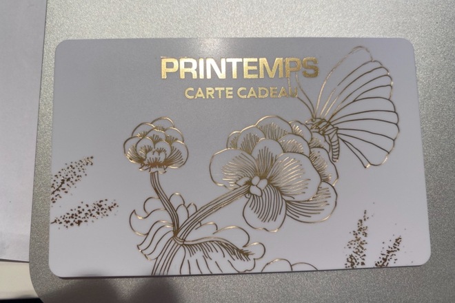 Carte Cadeau Printemps 60 A Vendre Pour Seulement 50 Sur Sleepingmoney