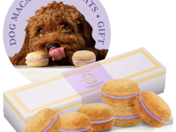 Selling: Lavender Dog Macarons - #1 best dog gift by Marie Claire