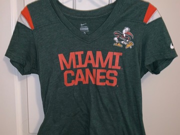 Selling A Singular Item: Miami Hurricanes T-shirt