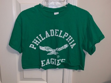 Selling A Singular Item: Cropped Eagles T-Shirt