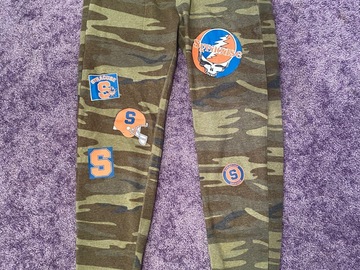 Selling A Singular Item: Syracuse Camo Patch Alternative Sweatpants