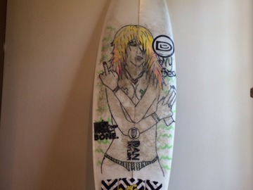 For Rent: 5'8 Dan Taylor (small wave board) 