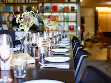 Book a table: Muse, hybrid wineshop-restaurant-bookshop