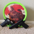 Selling: crosman Z311 Zombie Ezterminator Airsoft Gun set with target