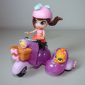 Vente: Littlest Petshop Poupée blythe et son scooter et mini-figurine