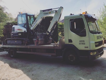 Weekly Equipment Rental: 5 ton excavator