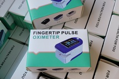 Comprar ahora: 60 Pulse Oximeter Fingertip Blood Oxygen SpO2 Monitor PR PI heart
