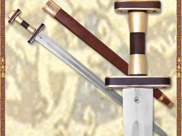 Vente avec le droit de retour de la marchandise (fournisseur commercial): Germanic Spatha, practical blunt sword