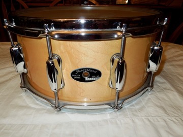 Selling with online payment: Slingerland Natural Maple Concert King 14"X 61/2" purchased new 
