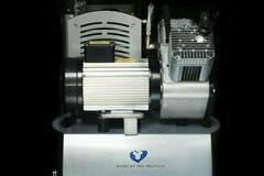Gebruikte apparatuur: Dürr Duo compressor 220 V met membraamdroger