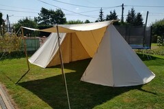 Myydä: Merchant Tent 3 x 6 m - WOOL