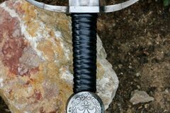 Myydä: Etched single handed SWORD FULL TANG