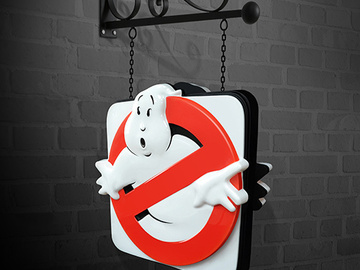 Stores: HOLLYWOOD COLLECTIBLES EXCLUSIVE GHOSTBUSTERS FIREHOUSE SIGN