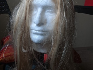 Selling with online payment: Blonde Middle Part Wig