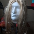 Selling with online payment: Blonde Middle Part Wig