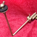 VIP Member: W & A 1910-20s Hoop mount cymbal "L"arm unit w/ cymbal cup