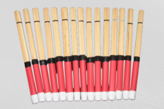 VIP Member: The New Refined Bamboo Brushes in Red ( Will Ship)