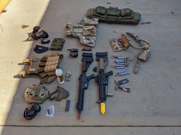 Selling: Airsoft equipment package