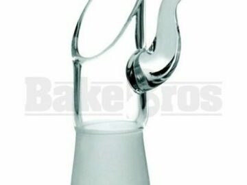  : Dome Cylinder Vapor Brahma Bull Horn Handle Clear 14mm