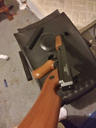 Unknown brand all metal tommy gun