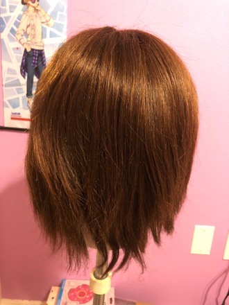 Red/Brown wig