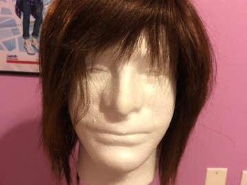 Selling with online payment: Red/Brown wig