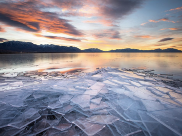 Info Only: Ice Stacks at Utah Lake