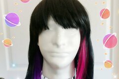Selling with online payment: PURPLE AND PINK FASHION WIG