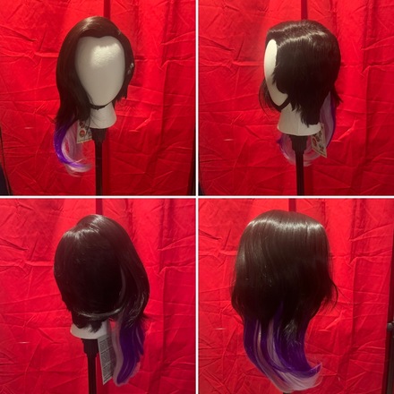 The Five Wits Wigs - The Bombest Ombre (Overwatch Sombra Wig)
