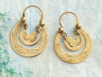 Comprar ahora: Guatemalan Bird Nest Earrings
