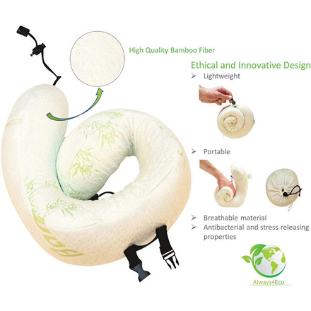 bamboo neck pillow