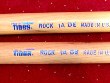 Selling with online payment: 1970s FIBES New Old Stock model 1A DE drumsticks