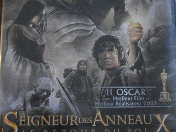 Vente: Double DVD "Le Seigneur des Anneaux" - Le retour du roi - NEUF