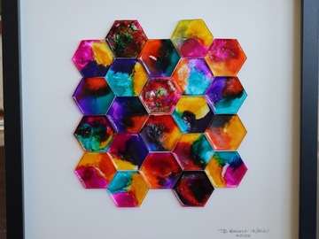 Sell Artworks: Hexagons #2025