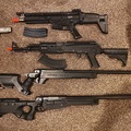 Selling: Two WELL Spring Powered Sniper rifles. ONE WORKING!