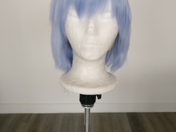Selling with online payment: Light Blue Bob wig