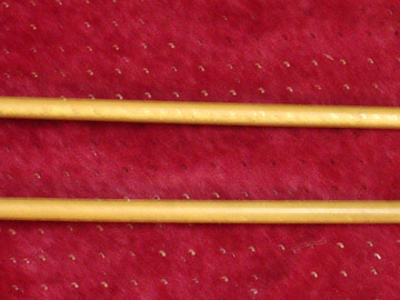 Selling with online payment: 1940s pr Ludwig  8-106 Best-tone felt head rattan handle mallets