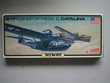 Selling with online payment: Pit-road GM 1/700 B-17 Flying Fortress & Catalina