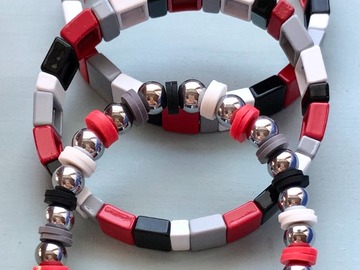 Selling A Singular Item: College Enamel Tile Bracelet