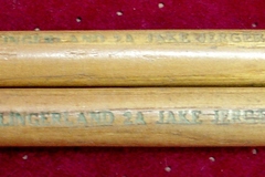 Selling with online payment: Vintage pair of SLINGERLAND Jack Jerger model 2A drumsticks