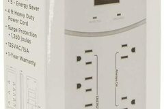Buy Now: 3 Pc Lot  MaxLite 8 Outlet Energy Saving Surge Power Strip 