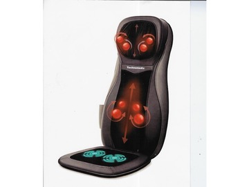 PURCHASE: Back & Adjustable Neck Massage Seat With Heat & Vibration
