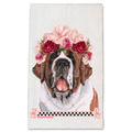 Selling: Saint Bernard Dog- Dish Towel Pet Gift
