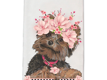 Selling: Dish Towel - Yorkshire Terrier (Yorkie)