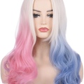 Selling with online payment: Harley Quinn Ombré Wig 