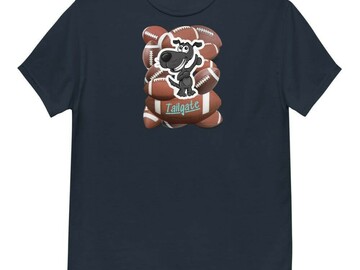 Selling: Football Tailgate T-Shirt for Dog-Lovers & Football (Sports T's)