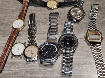 À vendre: Lot de montre à mettre piles ou réparer 