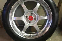 Selling: SSR Comp 16 X 7.5 Wheels with Continental D/W Tires